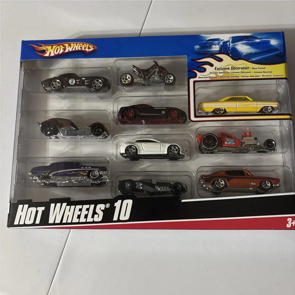 Hot Wheels 10 Car Gift Pack Exclusive Decoration Custom `64 Galaxie Yellow