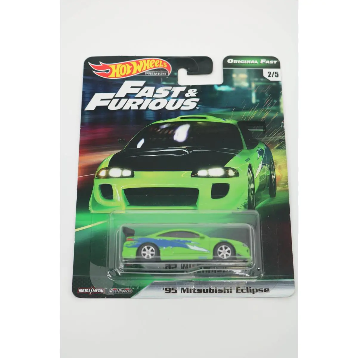 Mattel Hot Wheels Fast Furious 95 Mitsubishi Eclipse 2/5 Car GBW81