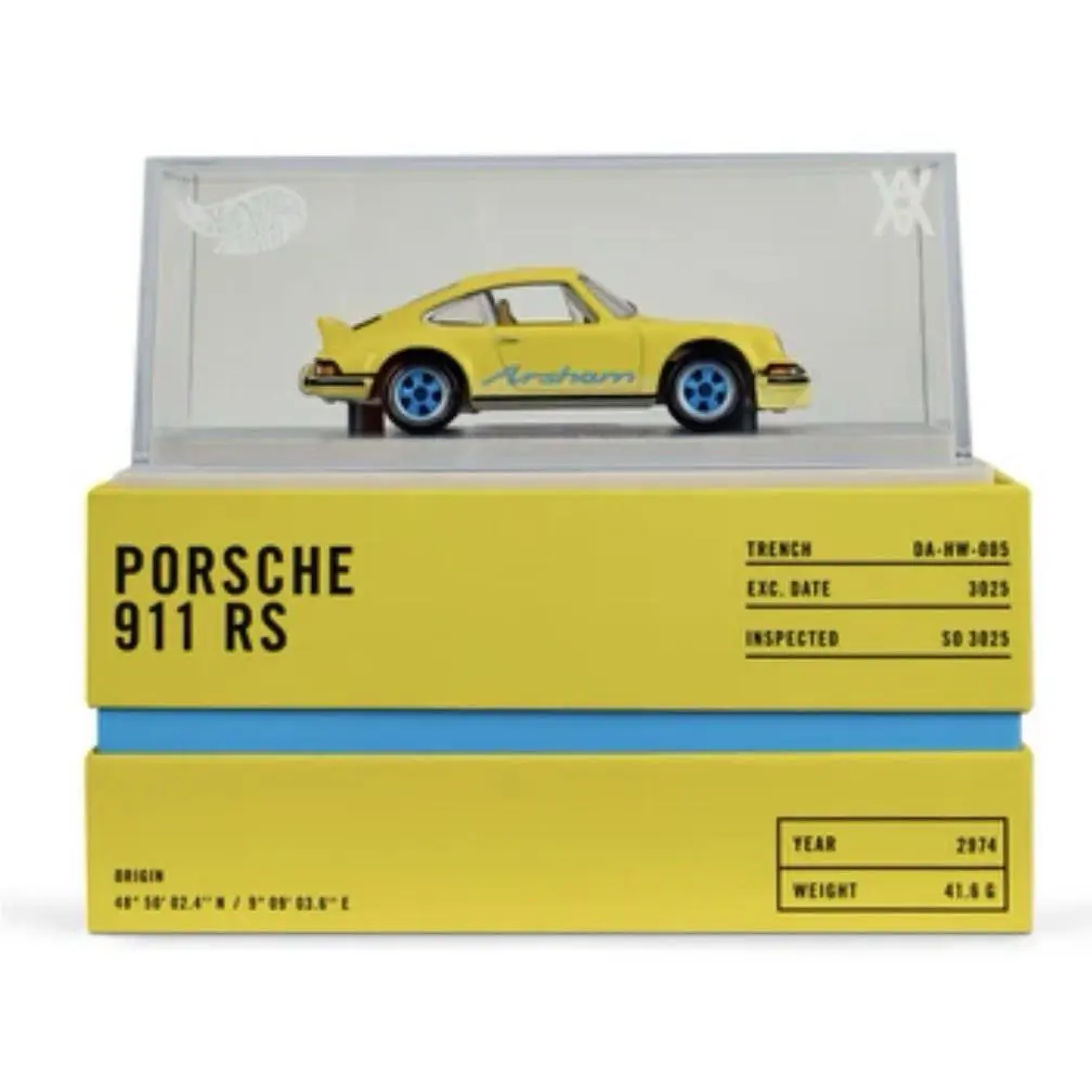 In-hand Hot Wheels x Daniel Arsham 1973 Porsche 911 Rsa Creations Exclusive