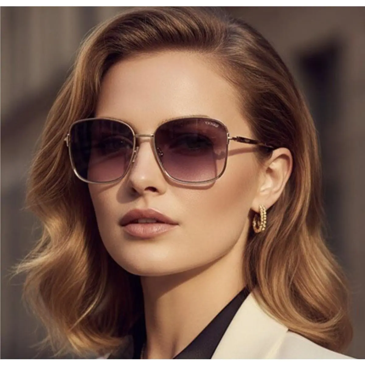 Tom Ford FT1029-28Z Sunglasses 57mm