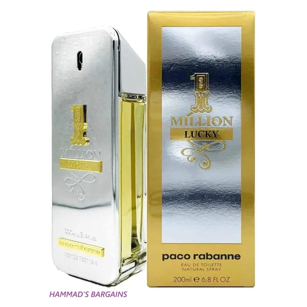 Paco One Million Lucky Edt 6.8 OZ / 200 ML For Men