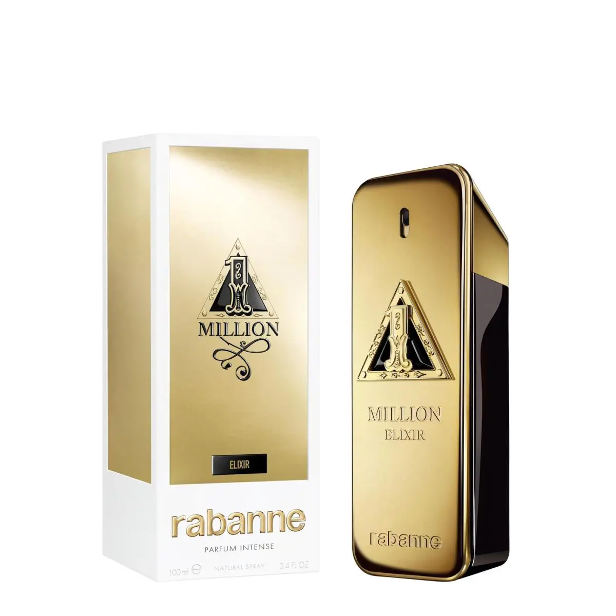 Paco Rabanne 1 Million Elixir Intense Eau de Parfum 3.4 oz Men`s Fragrance