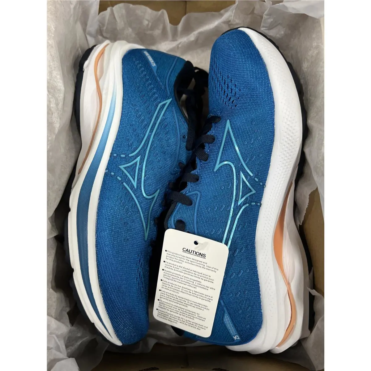 Mizuno shoes - Mizuno Wave Rider 25 D - J1GD210622 - Multicolor (UPC: 0889961462481) 2