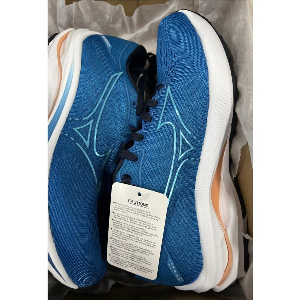 Mizuno shoes - Mizuno Wave Rider 25 D - J1GD210622 - Multicolor (UPC: 0889961462481) 3