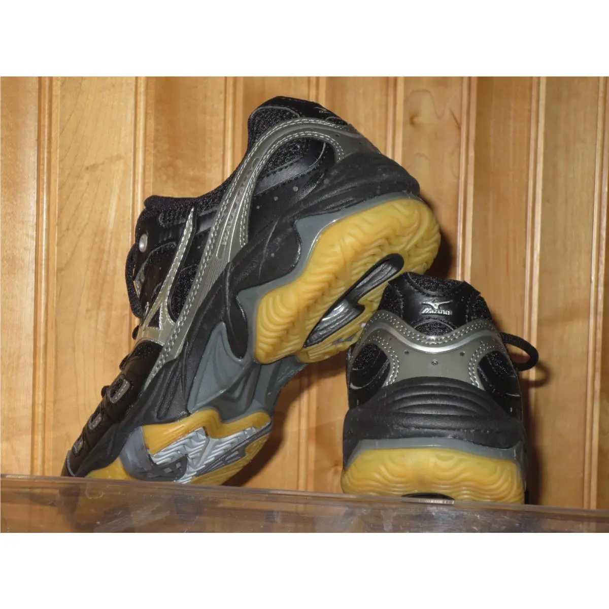 Mizuno shoes - Black Silver (UPC: 041969968536) 1