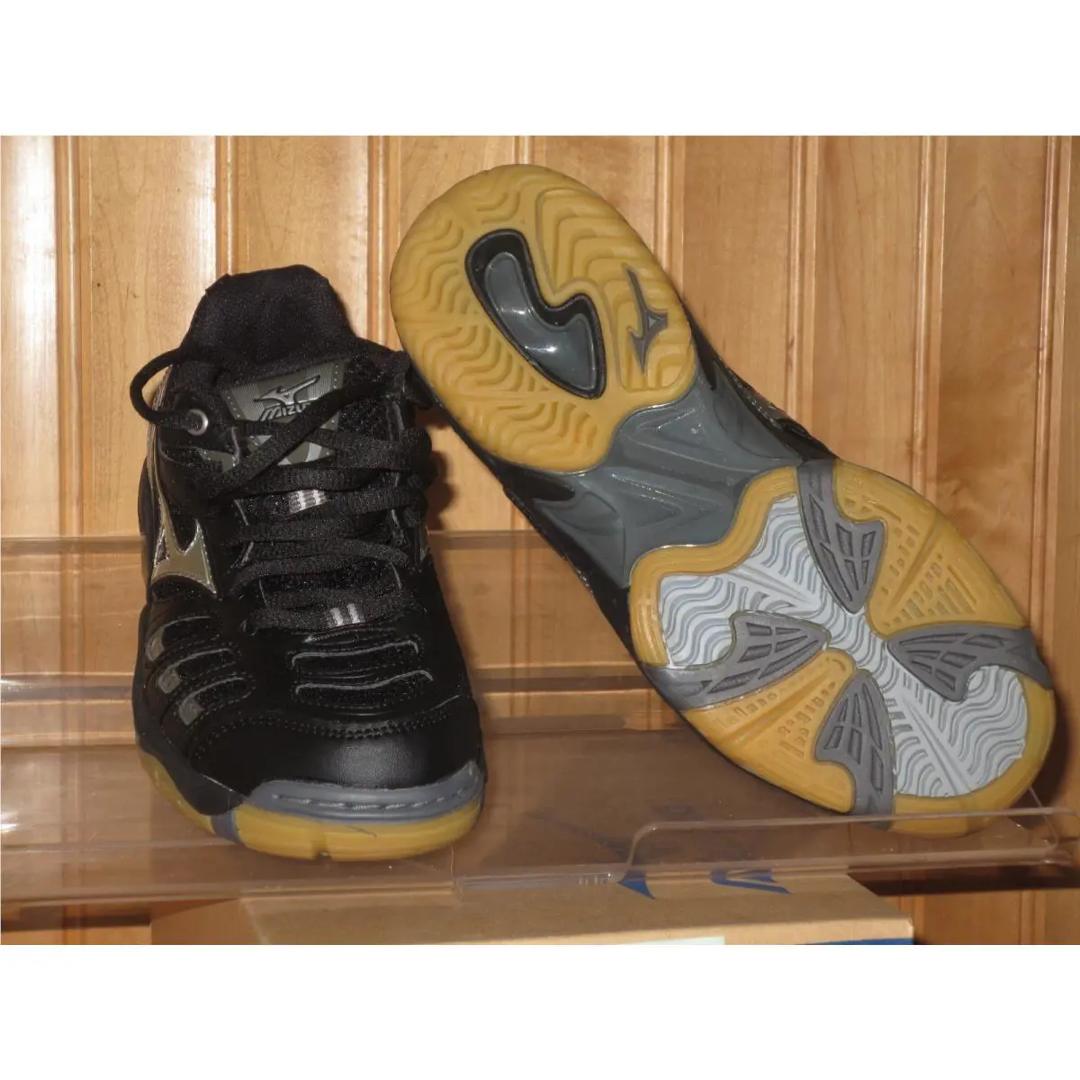 Mizuno shoes - Black Silver (UPC: 041969968536) 2