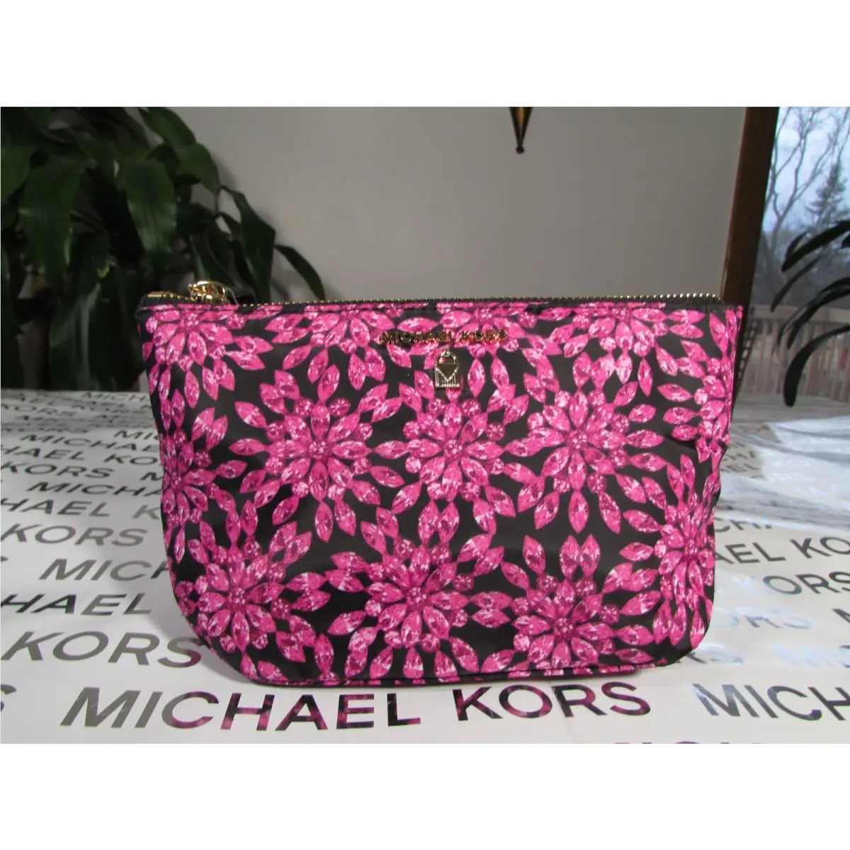 Michael Kors Nylon Medium Travel Case Multicolor