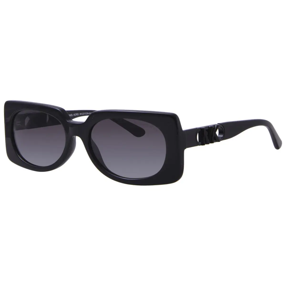 Michael Kors Bordeaux MK2215 30058G Sunglasses Women`s Black/grey Gradient 56mm
