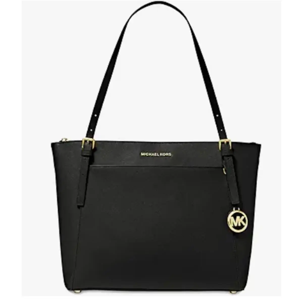 Michael Kors Voyager Tote Handbag Black Large