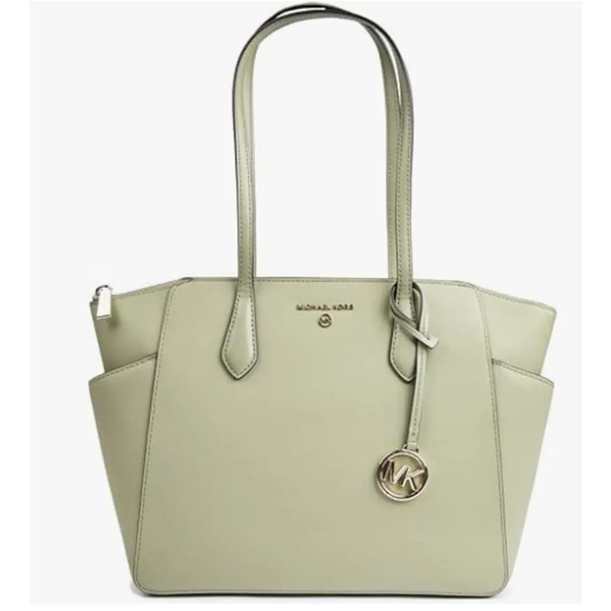 Michael Kors Marilyn Medium Top Zip Tote Light Sage Handbag