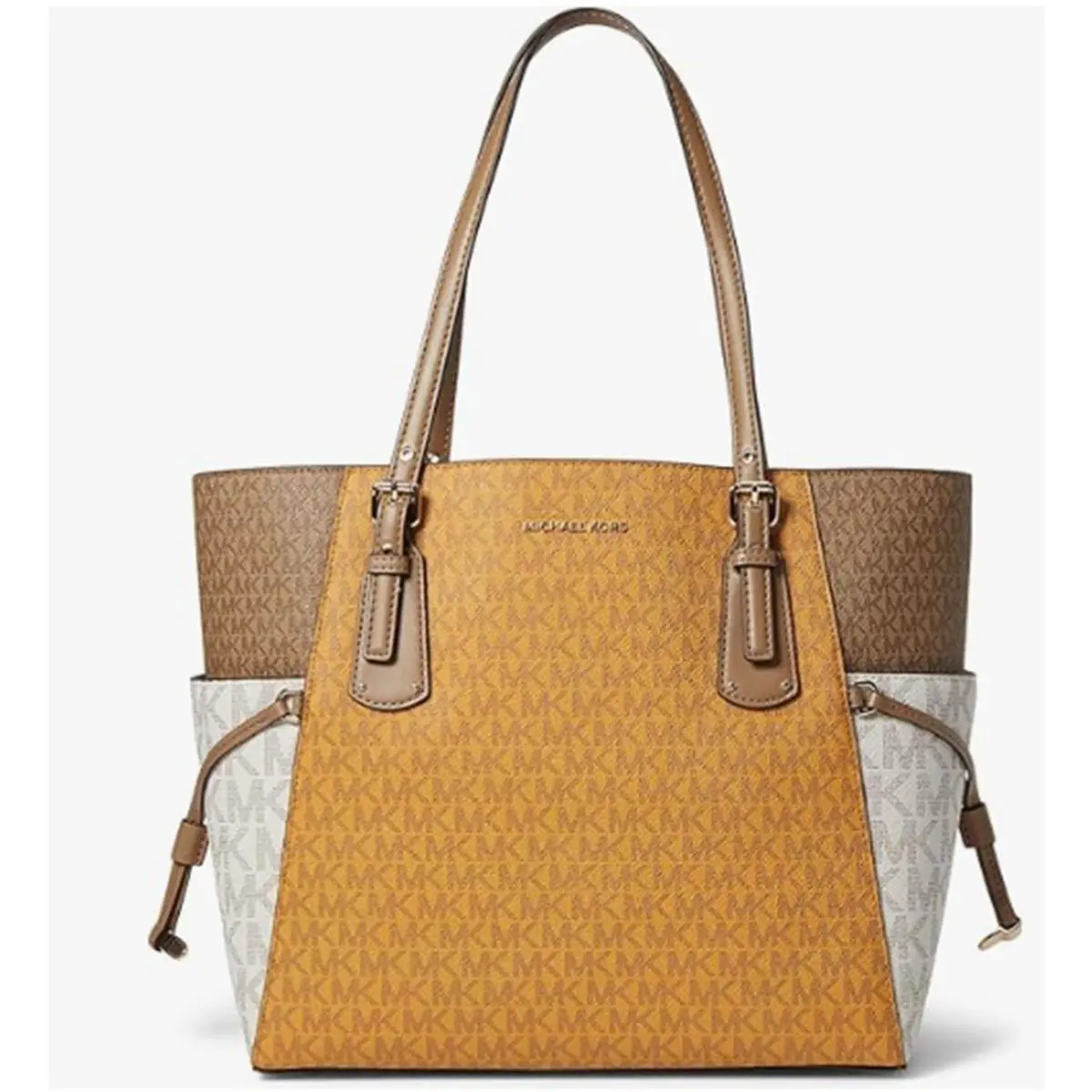 Michael Kors Voyager East/west Tote Marigold Multicolor Handbag