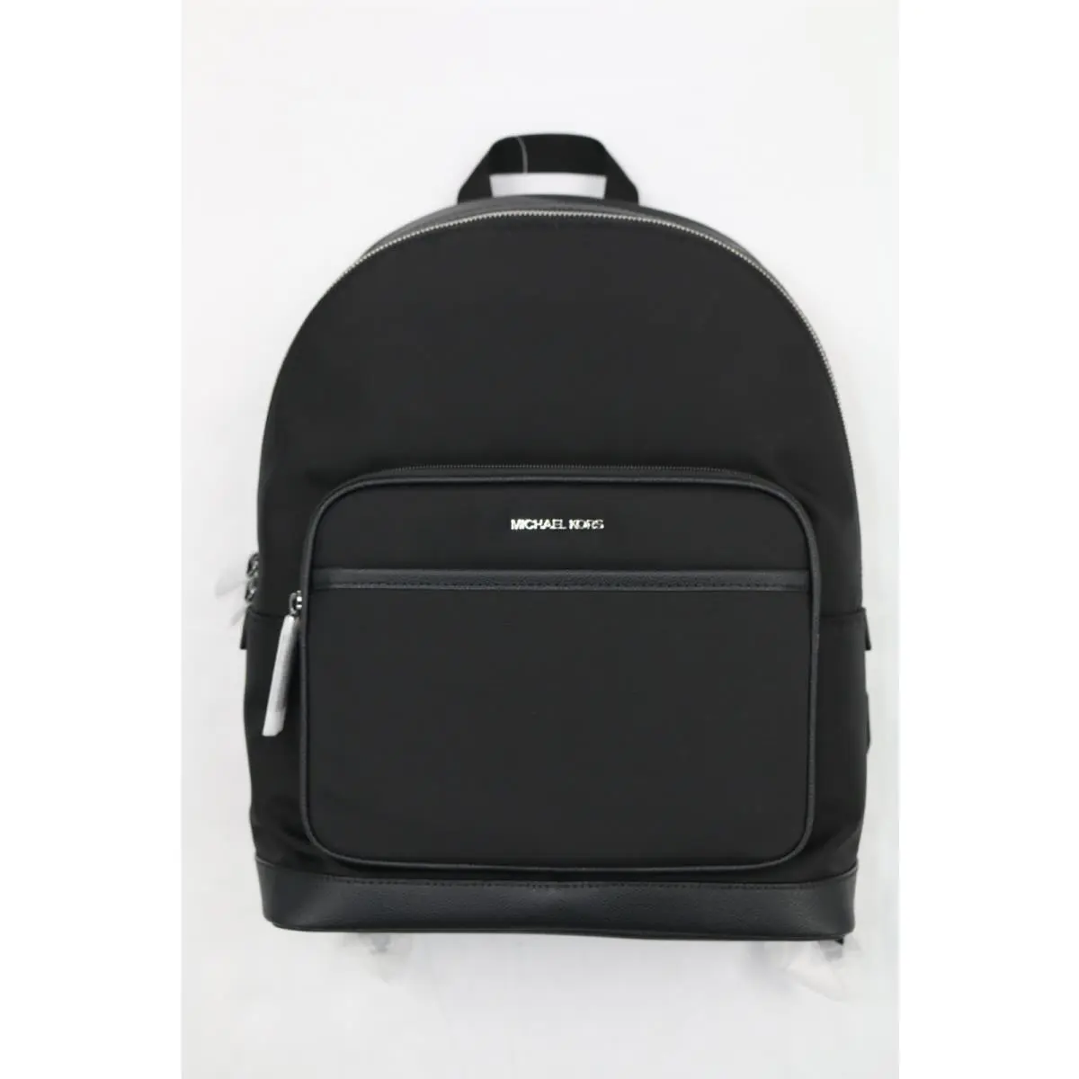 Michael Kors Kent Commuter Backpack Black Silver 37F2LKNB2O Lightweight