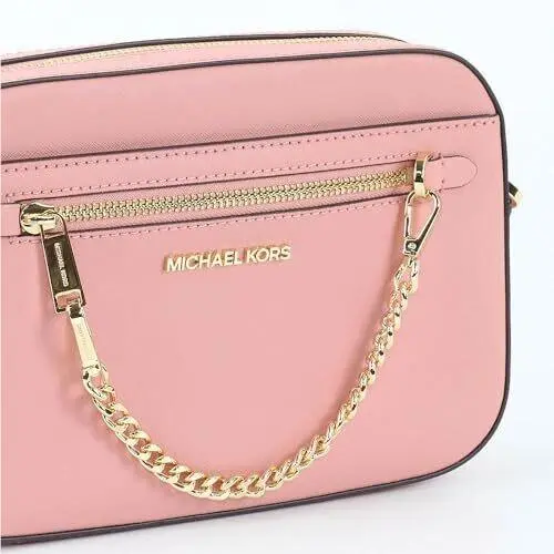 Michael Kors Jet Set Item LG EW ZP Chain Xbdy Leather 35S1GTTC7L Primrose