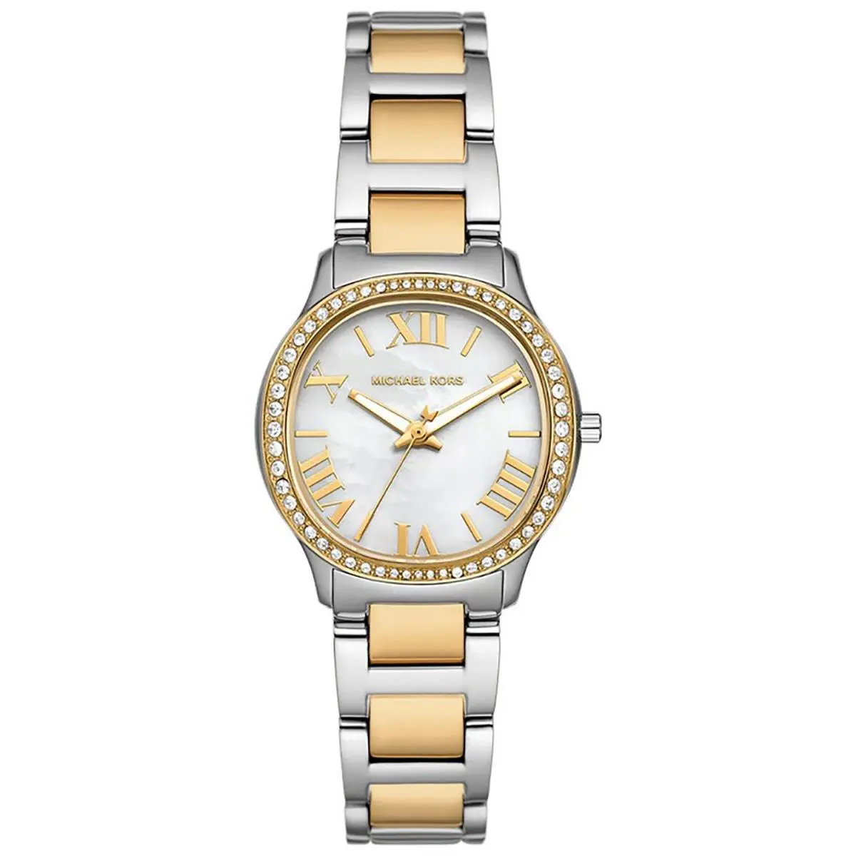 Michael Kors Women`s Sage Mother Of Pearl Dial Watch - MK4910