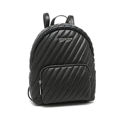 Michael Kors Erin Medium Backpack - Exterior: Black
