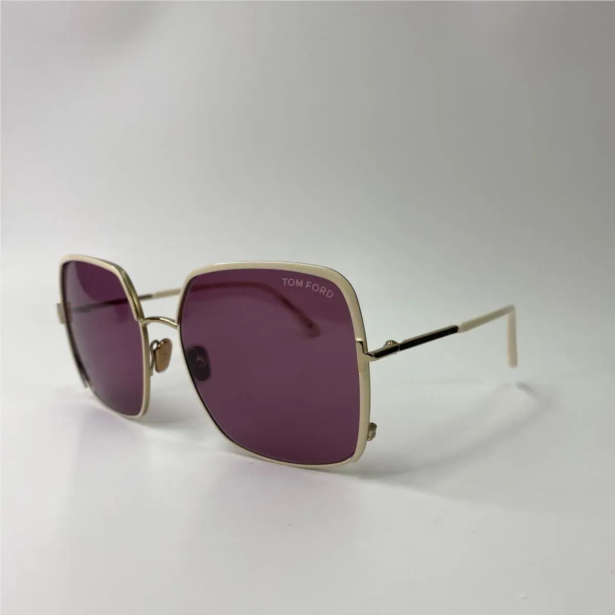 Tom Ford TF 1006 Raphaela 32Y White W/rose Lenses
