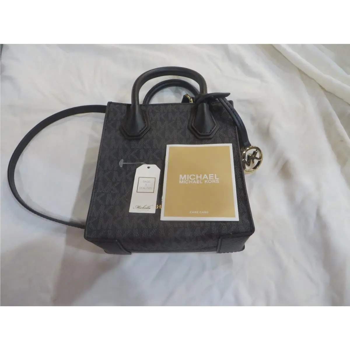 Michael Kors Mercer Crossbody Bag W/detachable Strap