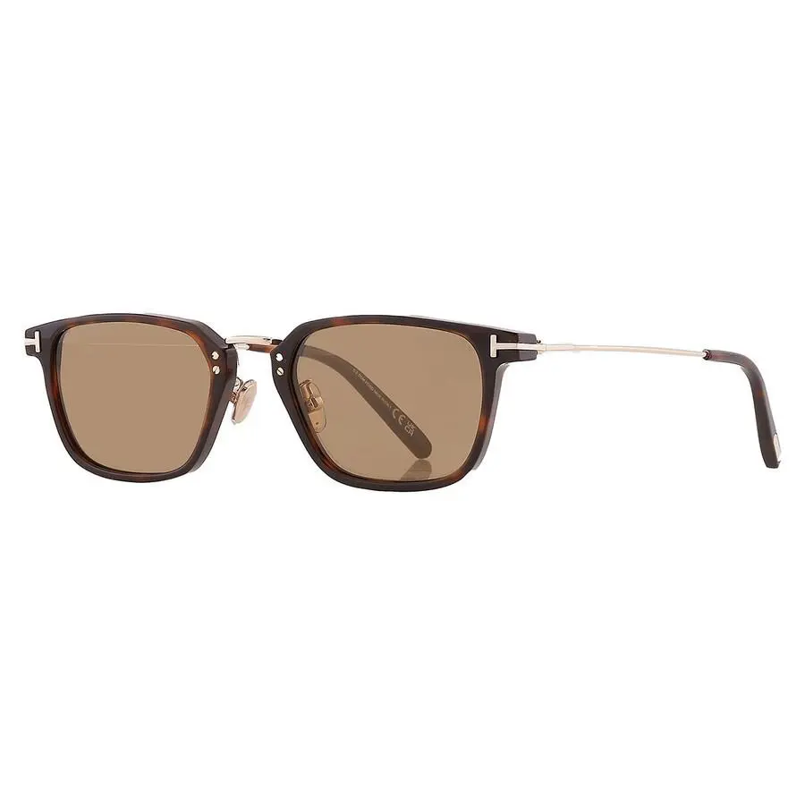 Tom Ford FT1042 D 1042 52E Dark Havana Brown Lens Sunglasses 52mm
