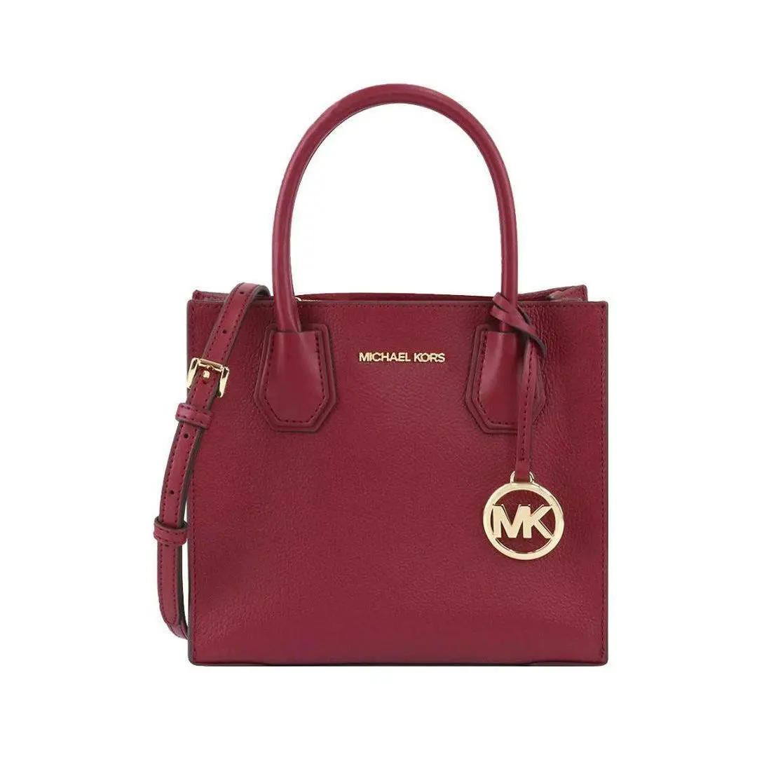 Michael Kors Mercer Medium Messenger Crossbody Bag Mulberry