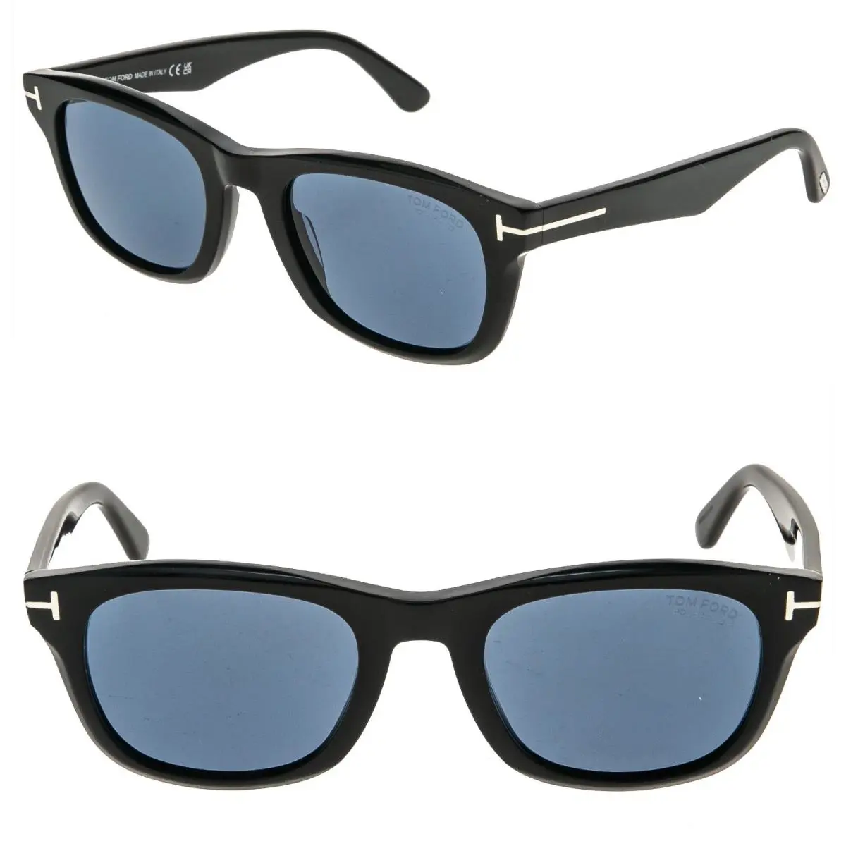Tom Ford Kendel TF1076 01M Black Polarized Modern Sunglass 1076 FT1076