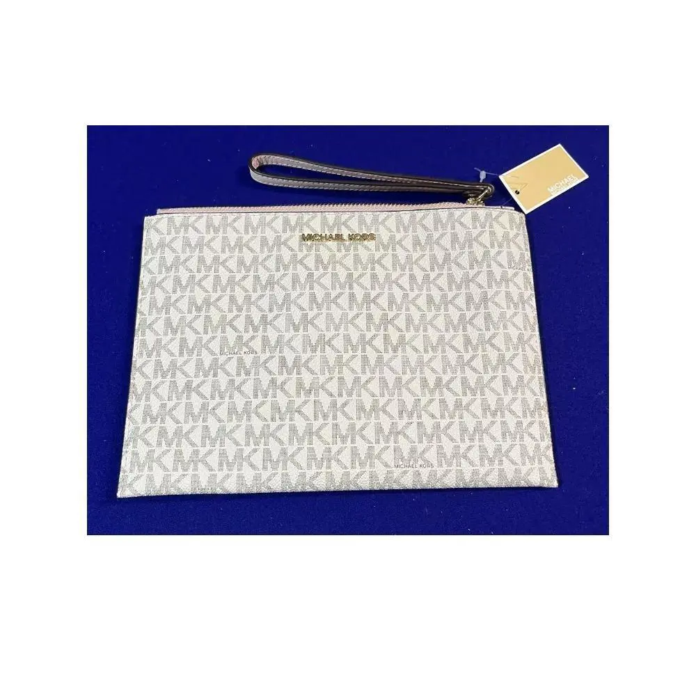 Michael Kors Jet Set Travel Extra Large Zip Clutch Wristlet