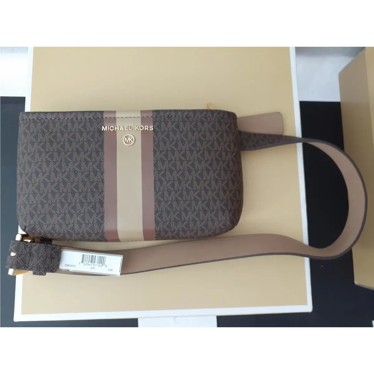Michael Kors Women`s Belt Bag Brown Small/medium Handbag