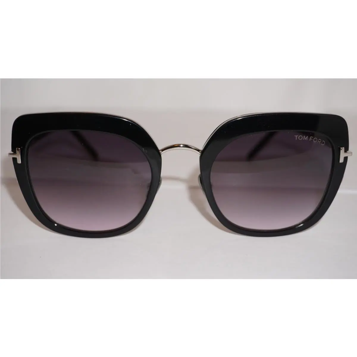 Tom Ford Sunglasses Virginia Black Butterfly Grey TF945 05B 55 23 140