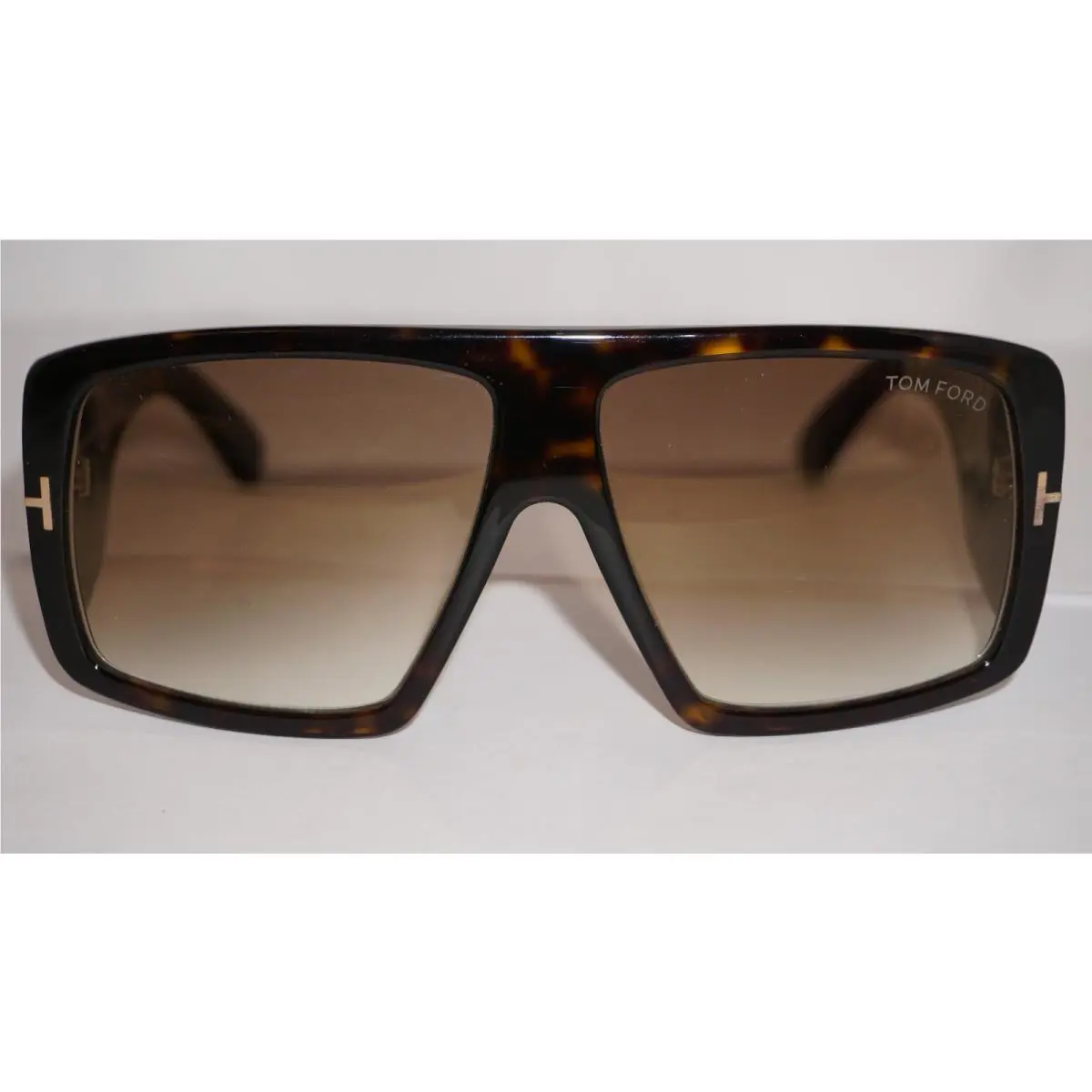 Tom Ford Sunglasses Raven Tortoise Brown Gradient TF1036 52F 60 12 135