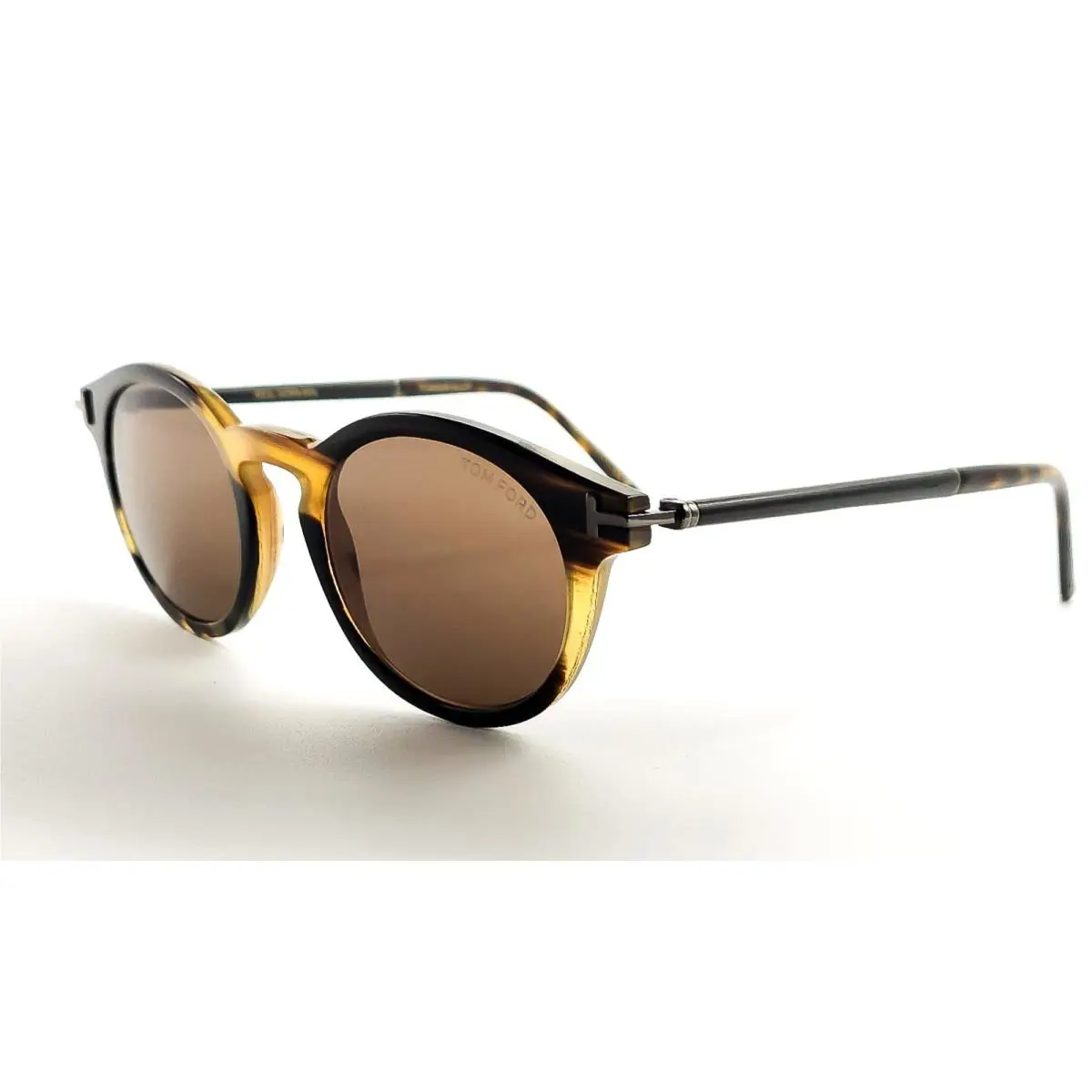 Tom Ford TF`1299-P Private Collection Suglasses 62N Black Horn/brown 49