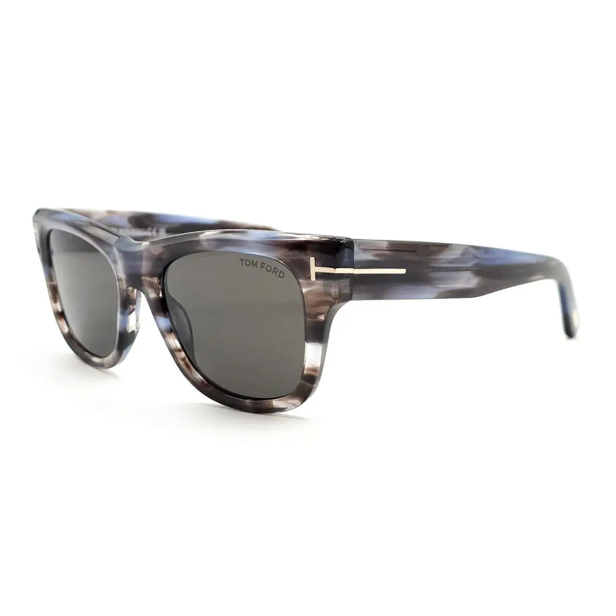 Tom Ford TF 1304 Finn-02 Sunglasses 55A Avana Colorata/gray Lenses 53