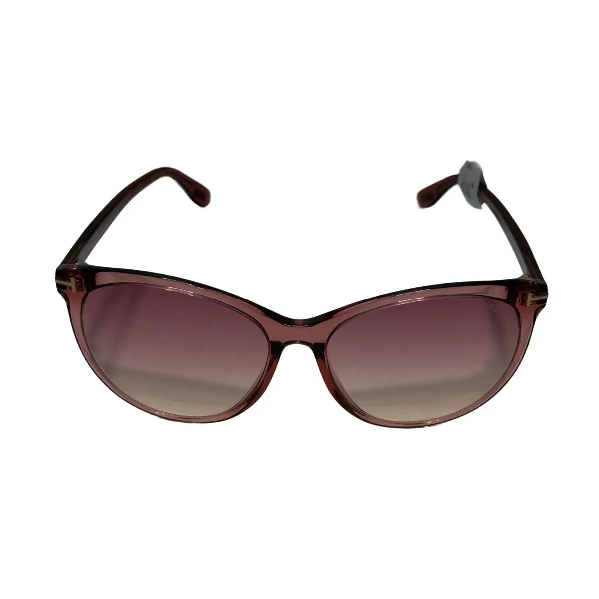 Tom Ford Maxim TF787 72T Crystal Pink Cat Eye Plastic Sunglasses 59-16-140 FT078