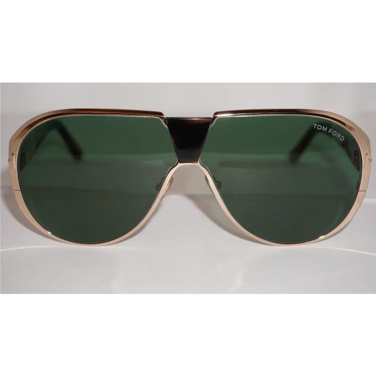 Tom Ford Sunglasses Vincenzo Gold Tortoise Green TF1072 28N 64 7 145