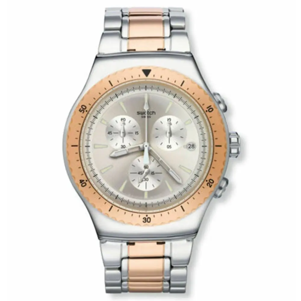 Men`s Red Graphite Black Dial Watch - SSO7S129G by Swatch