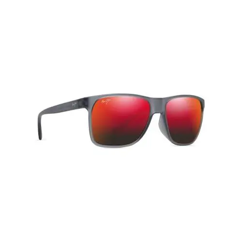 Maui Jim Pailolo Translucent Matte Grey W/ Hawaii Lava Lens - RM603-14 - Frame: TRANSLUCENT MATTE GREY, Lens: HAWAII LAVA