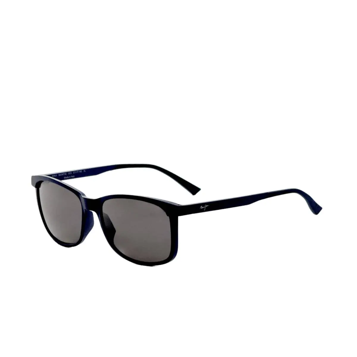 Maui Jim Men`s Hulili 57mm Matte Blue Polarized Sunglasses 672-03 - Frame: Blue, Lens: Grey, Other Frame: Matte Blue