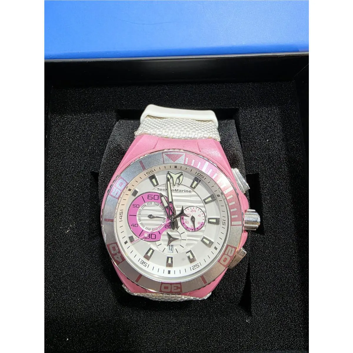 Technomarine 112014 Pink/white Chronograph Watch