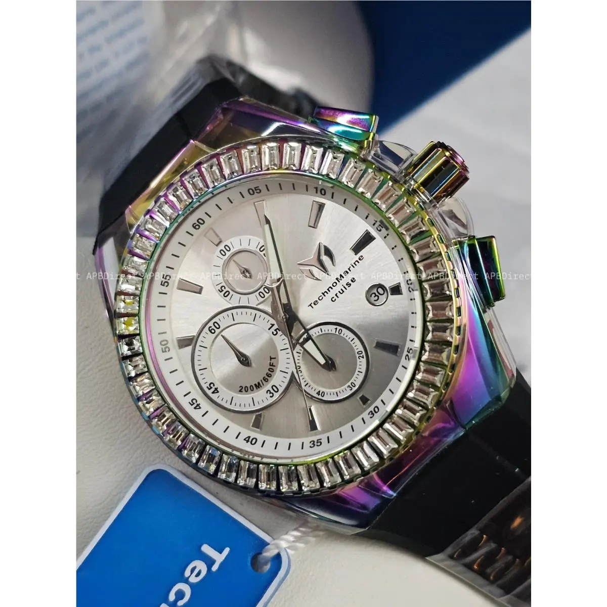 Technomarine - Cruise Chronograph - Crystal Bezel - Quartz Mens Watch
