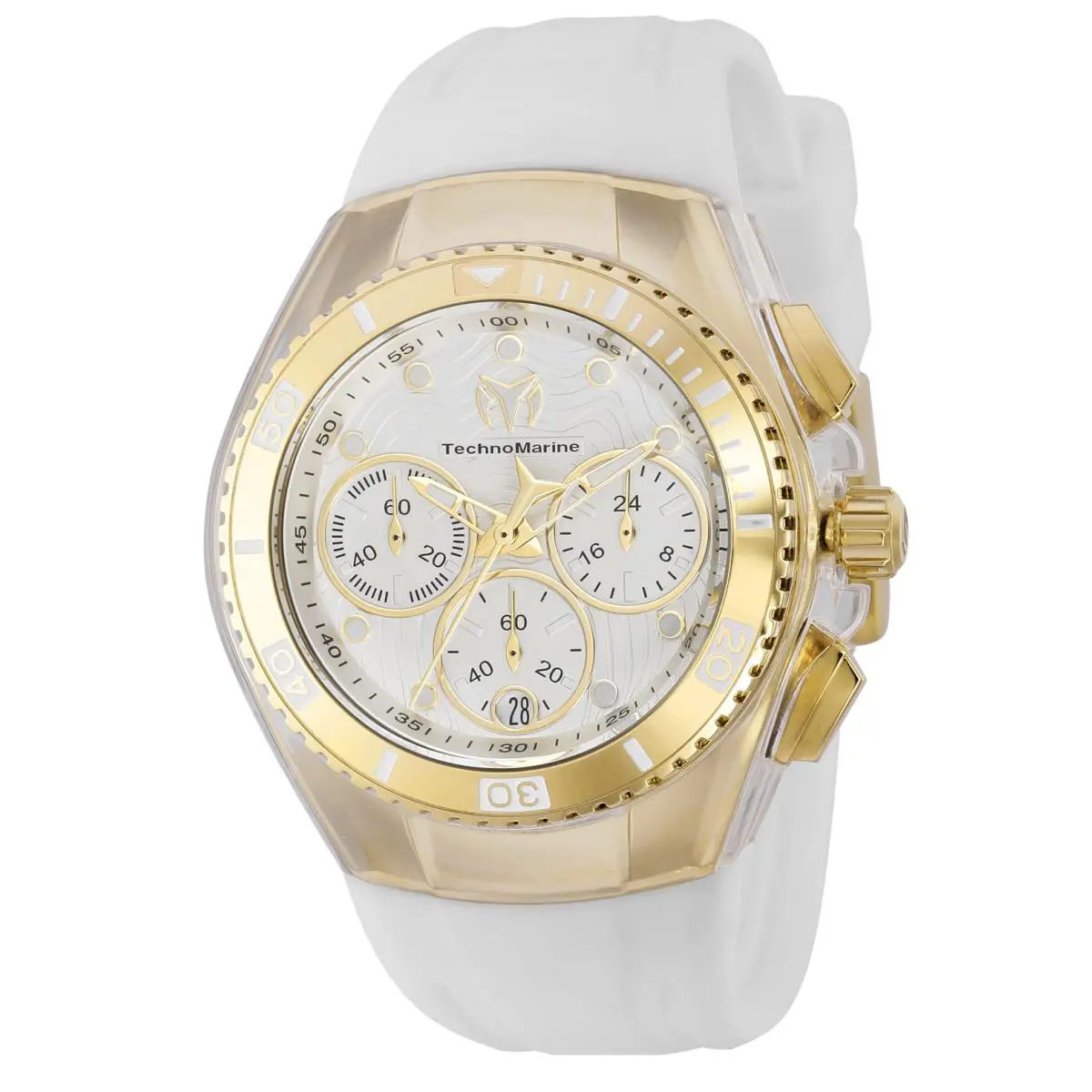 Technomarine Women`s Cruise 40mm Quartz Chronograph Watch TM-120045 by TechnoMarine