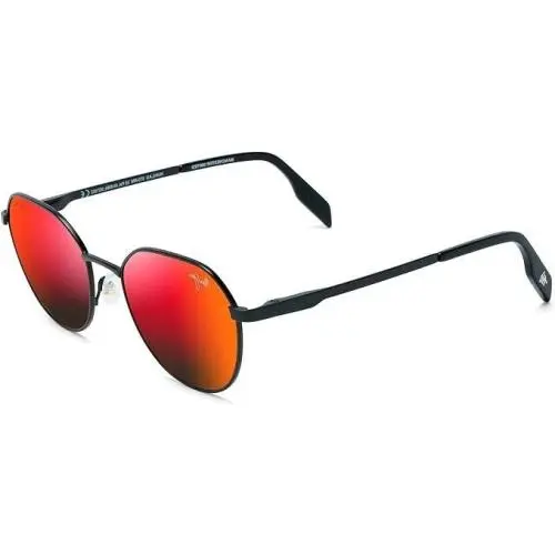 Hukilau Matte Black Unisex Polarized Sunglasses - RM845-02UTD by Maui Jim