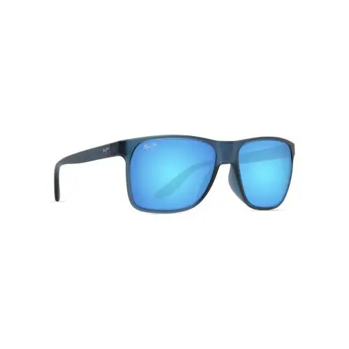 Maui Jim Pailolo Matte Navy W/ Blue Hawaii Lens - B603-03 - Frame: MATTE NAVY, Lens: BLUE HAWAII