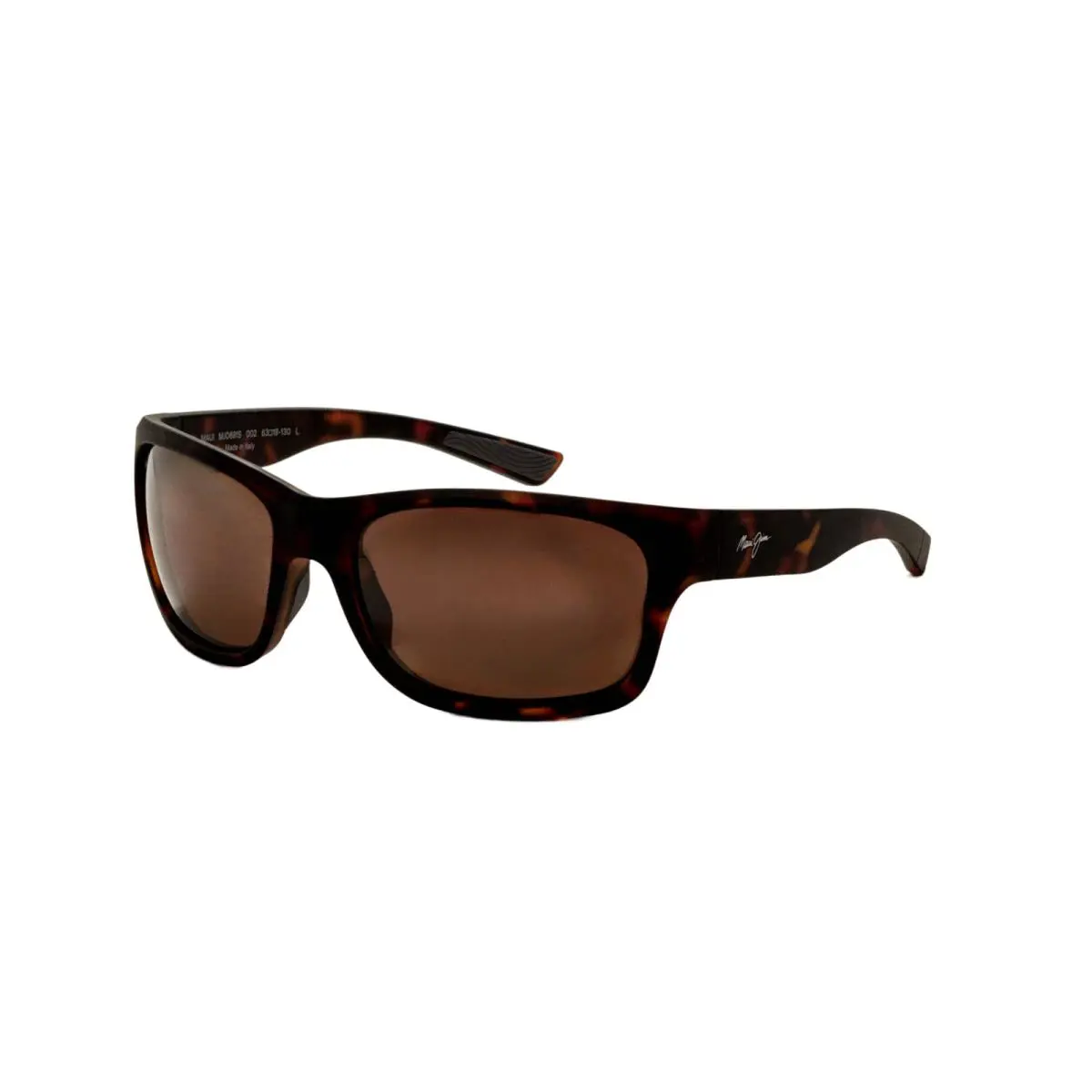 Maui Jim Unisex Ano Nui 63mm Matte Dark Havana Polarized Sunglasses MJ0681S-002