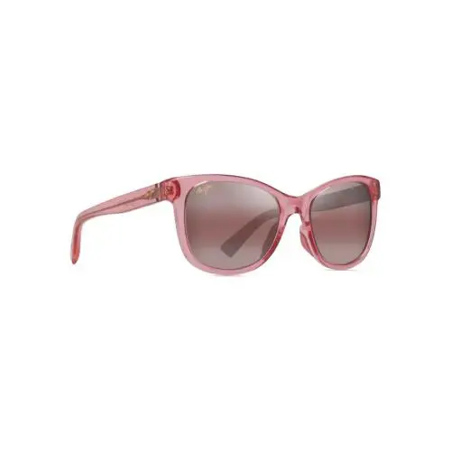Maui Jim Kiopa`a Shiny Transparent Pink W/ Maui Rose Lens - R671-09