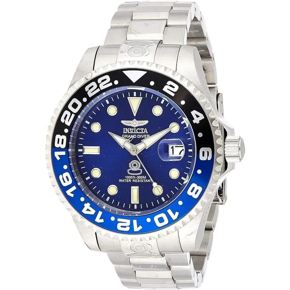 Invicta Grand Diver Batman 47mm NH35A. Automatic/mech Men`s Watch-21865