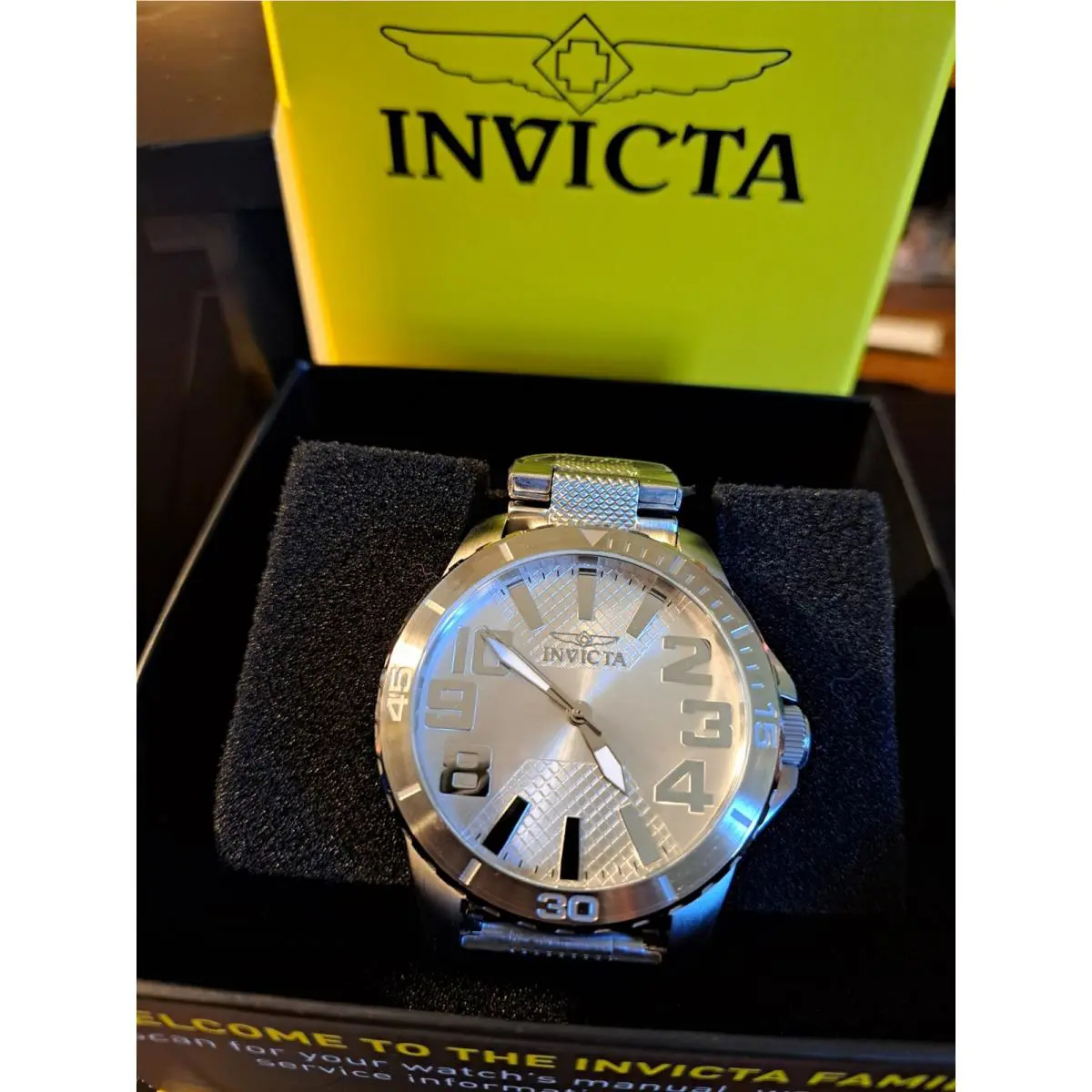 Invicta Speedway Valor Men`s Watch 48mm Steel 48927