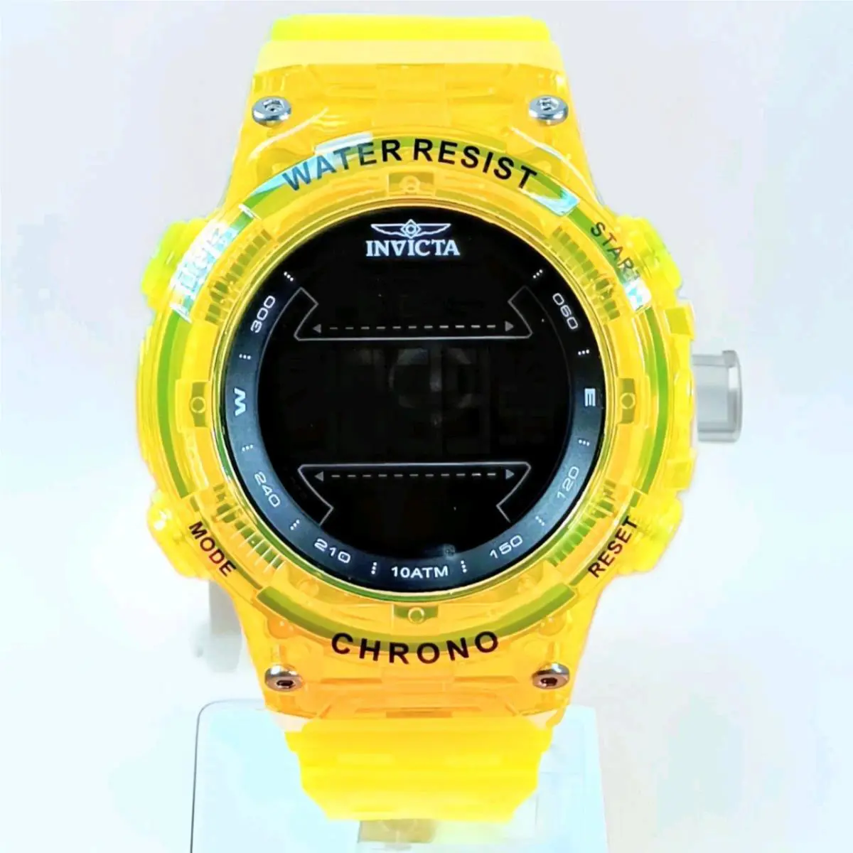 Invicta Pro Diver Chronograph 21738 Led Translucent Yellow