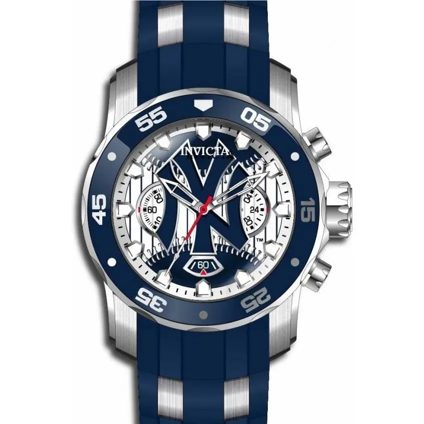 Invicta 42846 Mlb York Yankees NY Chronograph Watch Quartz Analog 48MM