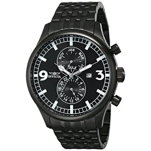 Invicta Specialty Collection 48MM 0367 Men’s Stainless Steel Watch-need Battery