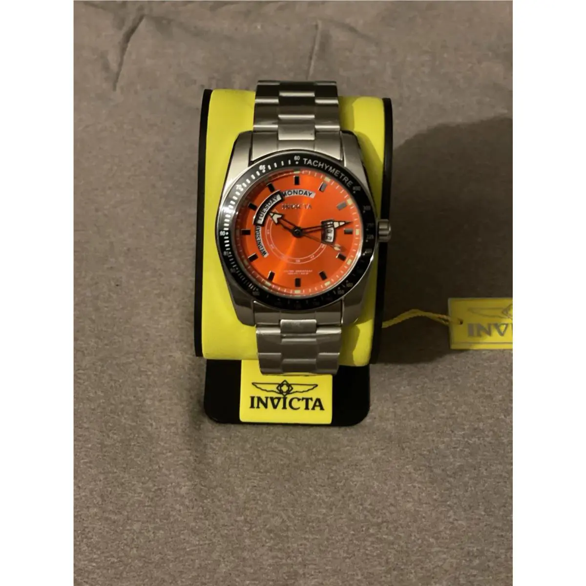 Reloj Invicta Specialty Day Date Slim Para Hombre - 45 mm Acero