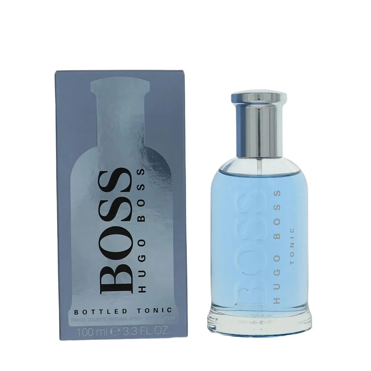 Bottled Tonic by Hugo Boss Box For Men 3.3 Oz Eau De Toilette Spray
