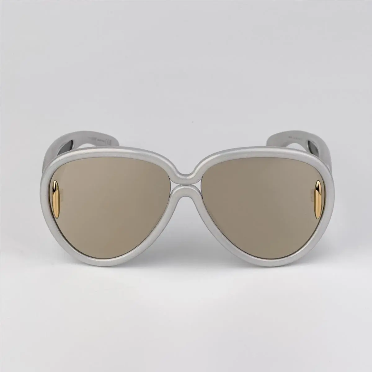 Men Sunglasses White Gold Mirror Pilot LW40132I X Paula`s Ibiza 24C by Loewe